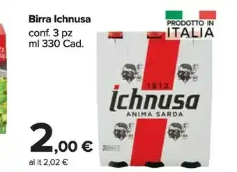Carrefour Market Birra anima sarda offerta