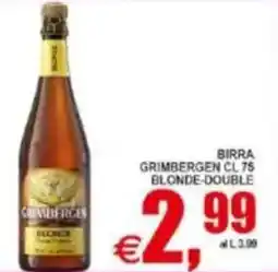 Pewex Birra grimbergen blonde-double offerta