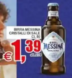 Pewex Birra messina cristalli di sale offerta