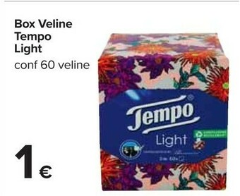 Carrefour Box veline light offerta