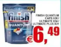 Pewex Finish quantum caps x36/ ultimate x34/ultimate plus x31 offerta