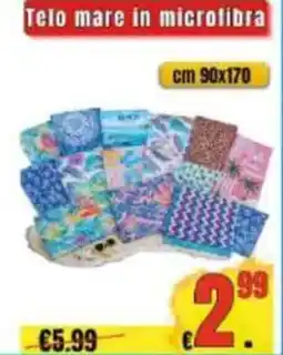 Pewex Telo mare in microfibra offerta