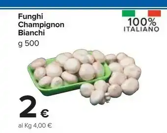 Funghi champignon bianchi g 500