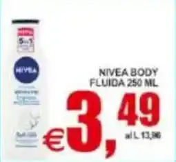Pewex Nivea body fluida offerta