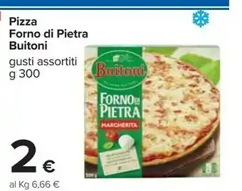 Carrefour Pizza forno di pietra margherita offerta