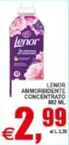 Pewex Lenor ammorbidente concentrato offerta
