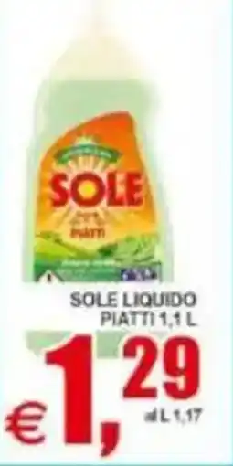 Pewex Sole liquido piatti offerta