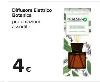 Carrefour Botanica diffusore elettrico offerta