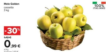 Carrefour Mele golden offerta
