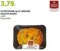 Basko Le frittatine alle verdure qualità basko offerta