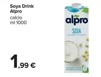 Soya drink calcio