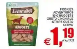 Pewex Friskies adventuros nuggets gusto cinghiale -strips gusto cervo offerta