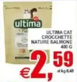 Pewex Ultima cat crocchette nature salmone offerta