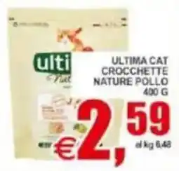Pewex Ultima cat crocchette nature pollo offerta