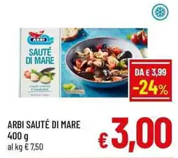 A&O Arbi sauté di mare offerta