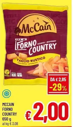 A&O Mccain forno country offerta