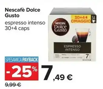 Carrefour Dolce gusto offerta