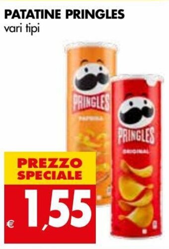 Tigros Pringles Patatine offerta