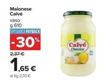 Carrefour Maionese classica offerta