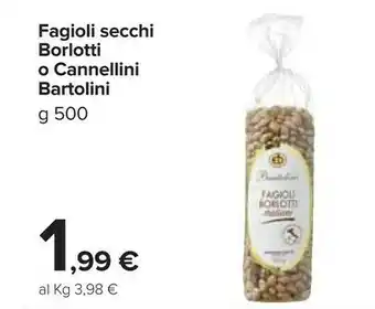 Bartolini - fagioli cannellini 500 g(ml)