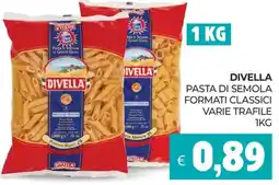 Eté Divella pasta di semola formati classici offerta