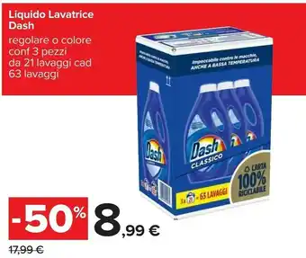 Carrefour Liquido lavatrice offerta
