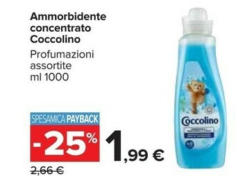Carrefour Ammorbidente concentrato offerta