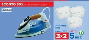 Carrefour Contenitore vetro offerta
