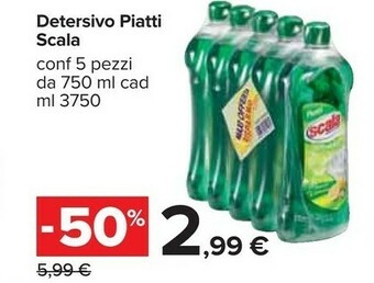 Carrefour Detersivo piatti offerta