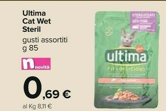 Carrefour Cat wet steril offerta