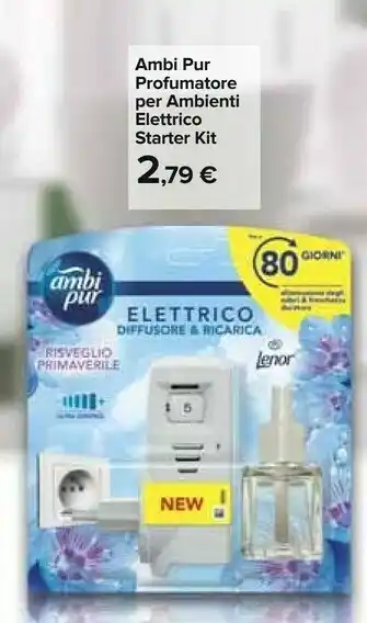 Carrefour Ambi pur profumatore per ambienti elettrico starter kit offerta
