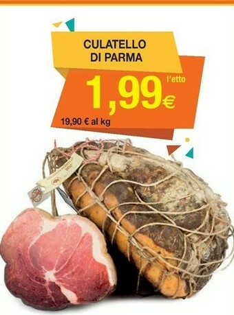 Coop Prosciutto di parma offerta