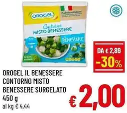 A&O Orogel il benessere contorno misto benessere surgelato offerta