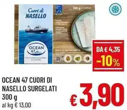 A&O Ocean 47 cuori di nasello surgelati offerta