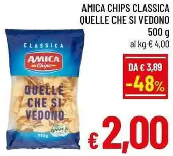 A&O Amica chips classica quelle che si vedono offerta