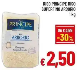 A&O Riso principe riso superfino arborio offerta