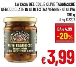 A&O La casa del colle olive taggiasche denocciolate in olio extra vergine di oliva offerta
