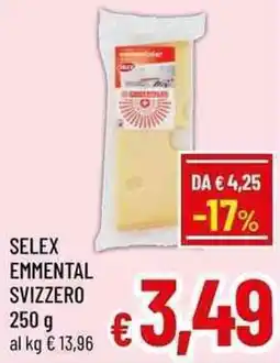 A&O Selex emmental svizzero offerta
