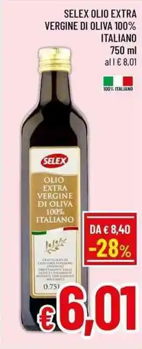 A&O Selex olio extra vergine di oliva 100% italiano offerta