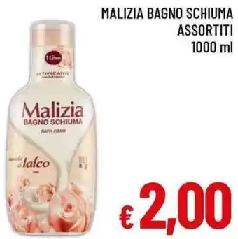 A&O Malizia bagno schiuma offerta