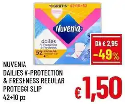 A&O Nuvenia dailies v-protection & freshness regular proteggi slip offerta