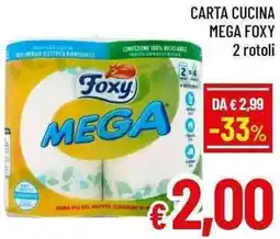 A&O Carta cucina mega foxy offerta