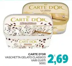 Eté CARTE D'OR VASCHETTA GELATO CLASSICO offerta