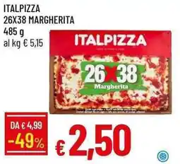 Galassia Italpizza 26x38 margherita offerta
