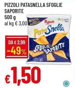 Galassia Pizzoli patasnella sfoglie saporite offerta