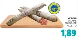 Eté Veroni salame felino IGP offerta