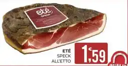 Eté Eté speck offerta