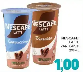 Eté Nescafe' latte offerta