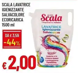 Galassia Scala lavatrice igienizzante salvacolore ecoricarica offerta