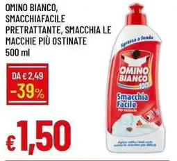 Galassia Omino bianco, smacchiafacile pretrattante, smacchia le macchie più ostinate offerta